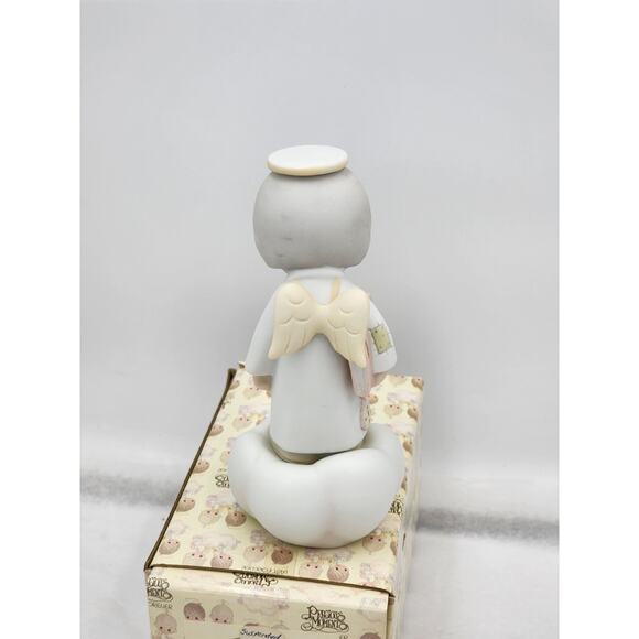 Precious Moments Figurine Trust In The Lord Vintage 1982 E-9289 W/Box Tags - Picture 3 of 14